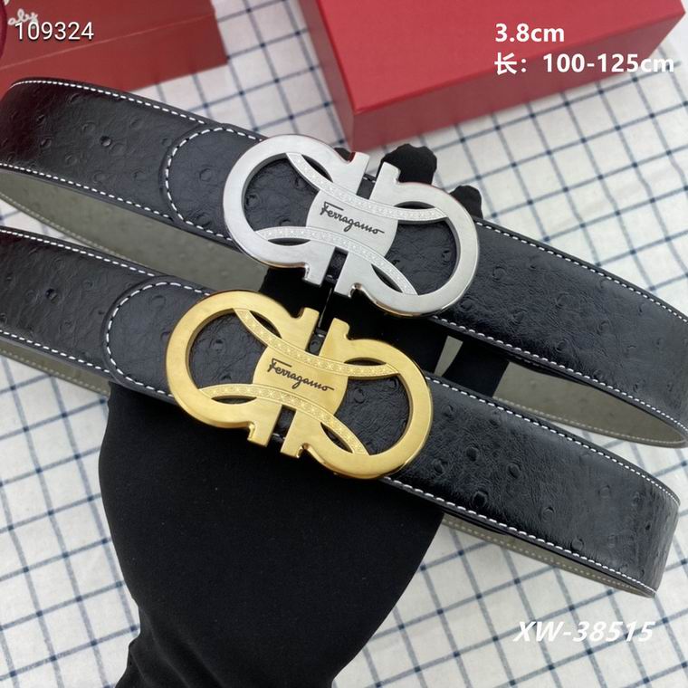 Ferragamo Belt 38mmX100-125cm 8L06